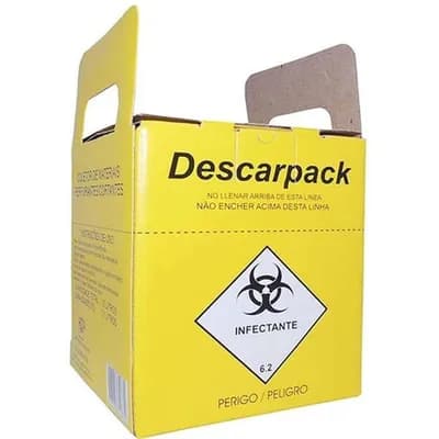 Coletor de Material Perfurocortante 7Lt Descarpack