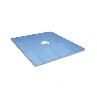 Campo Cirúrgico SMS Fenestrado Estéril 8CM 75X75CM com Adesivo 1UN 225207