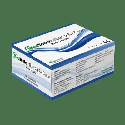 MedTeste Influenza A+B (H1N1) - Teste Rápido