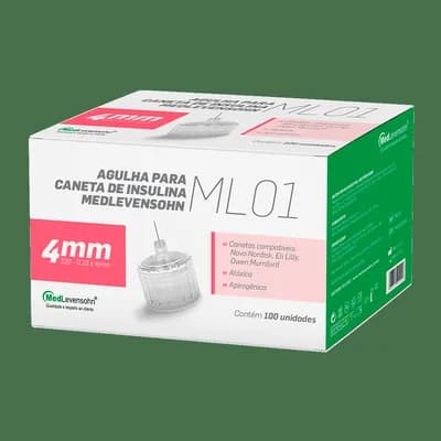 Agulha para caneta de insulina ML01
