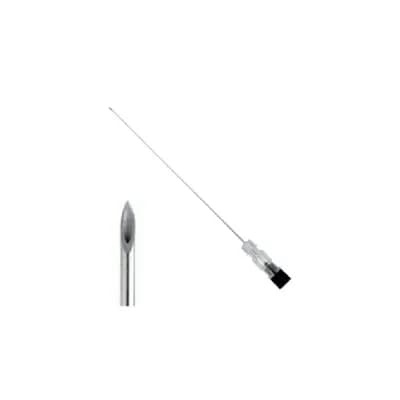 Agulha de Raqui Spinal 22GX3 1/2 Caixa com 25UN 408377