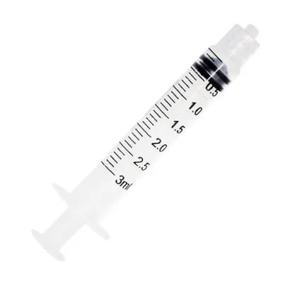Seringa 3ML S/AG Luer Lock Caixa com 1000UN 990174
