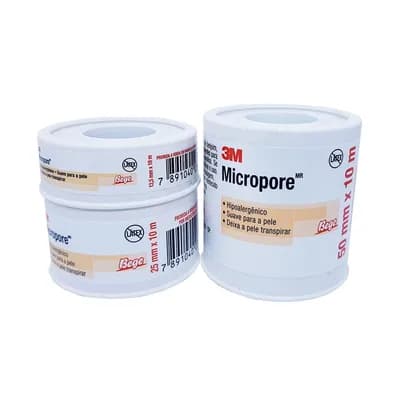 Fita Micropore Cor da Pele - 3M