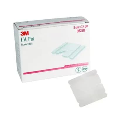 Fixador Estéril para Cateter Periférico - IV Fix 5cm X 7,4cm 3522B C/100
