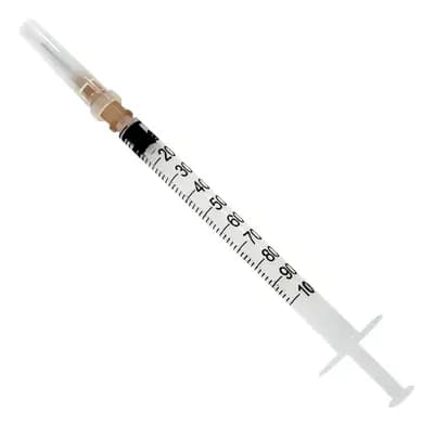 Seringa de Insulina 1ml com Agulha 13x4,5 - Descarpack