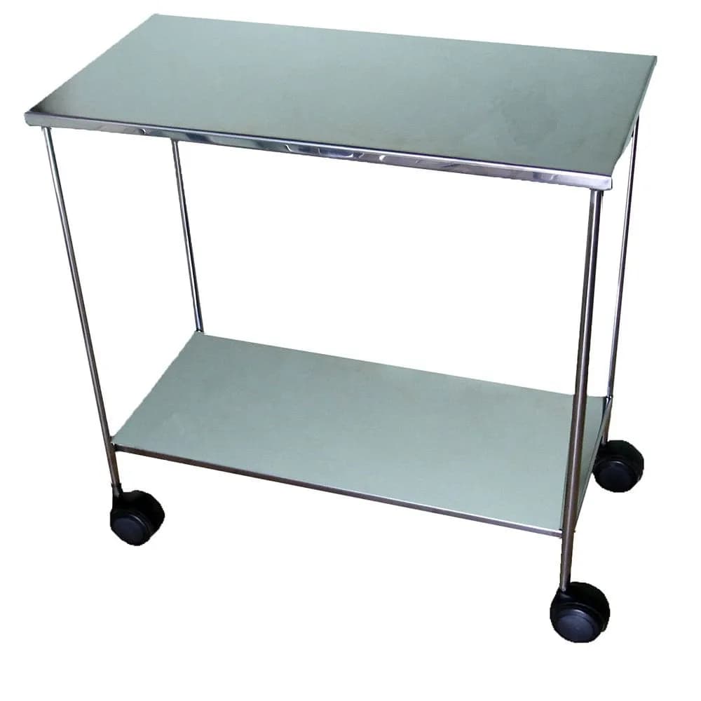 Mesa Auxiliar para Instrumentos Cirúrgicos em Inox - Forçamédica