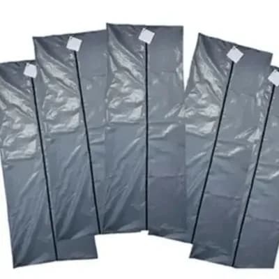 Cobertura Para Óbito Cinza GG 90CMX220CM Pacote com 5UN