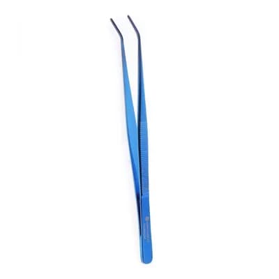 Pinça Clamp Vascular De Bakey 20 cm Curva Titânio