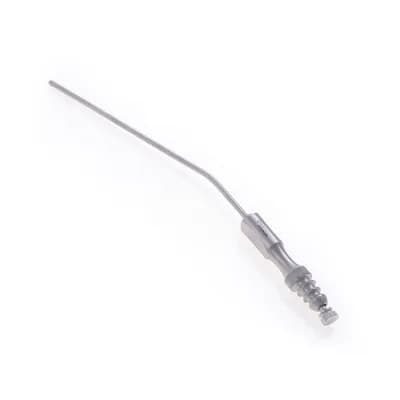 Cânula de Aspiração Frazier 18cm Curva 3mm