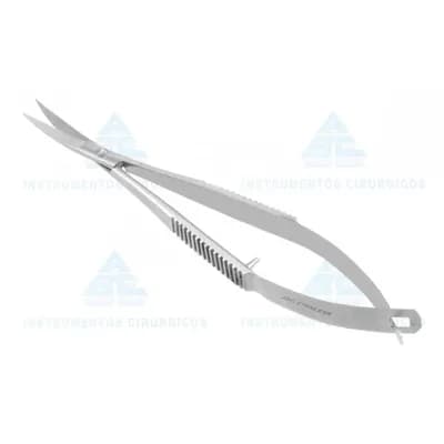 Tesoura Castroviejo curva 9 cm para Micro Cirurgia - ABC