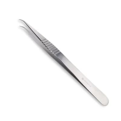 Pinça Relojueiro Angulada 15 cm x 8 mm 45º