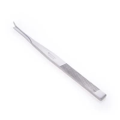 Cinzel Silver Curvo Direito c/ 1 Guia 18 cm
