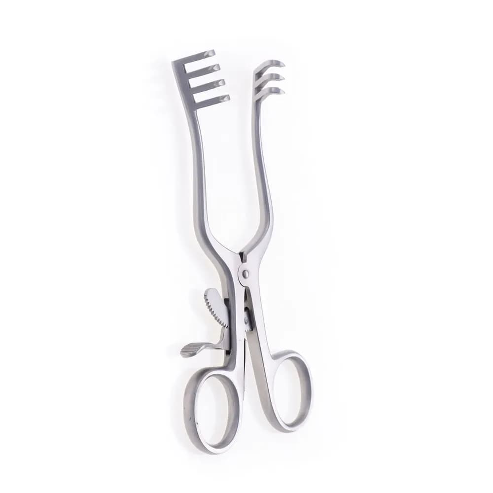 Afastador Weitlaner 2 x 3 Garras Agudas - 16 cm