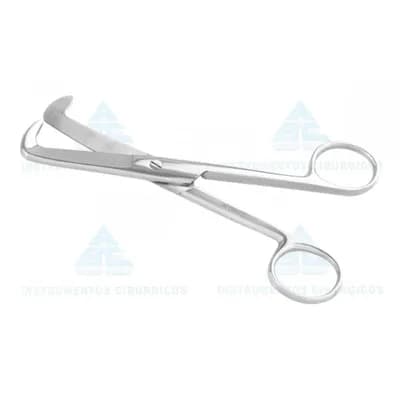 Tesoura Schumacher 15,5 cm para Cordão Umbilical - ABC