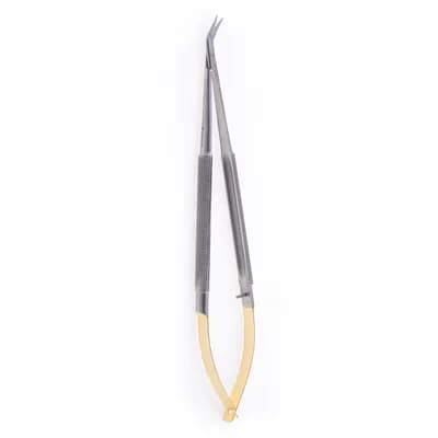 Tesoura Coronária 18 cm 25° c/Vídea