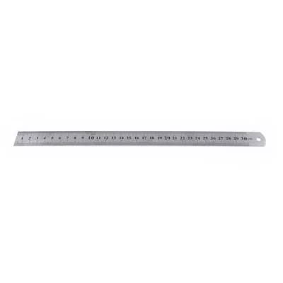 Régua De Aço 30 cm