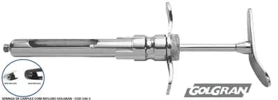 Seringa Carpule Com Rrefluxo 146-1 Golgran