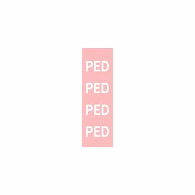 Fita Adesiva 1/4 PED Rosa Bebe / Branco
