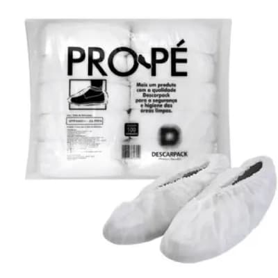 Pro-Pé Tipo Sapatilha Branco PCT C/100UN 0150701