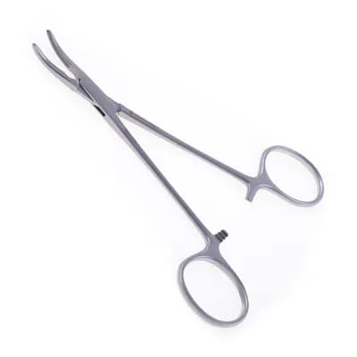 Pinça Hemostática De Bakey Mosquito Curva 12 cm
