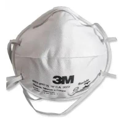 Respirador Descartável Tipo Concha 8801H Branco C/20UN H0002153395