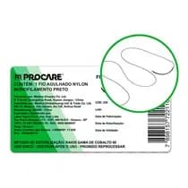 Fio de Sutura Agulhado de Nylon 6/0 3/8 - Procare