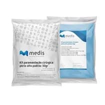 Kit Cirúrgico Paramentação Periodontia Padrão Azul Claro 30GR - Medis