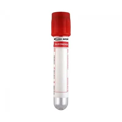 Tubo para Coleta de Sangue Com Ativador de Coagulo 10mL - Labor Import