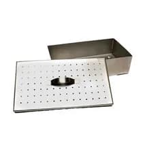 Estojo Para Esterilização Inox Perfurado 30x16x8cm - Fava
