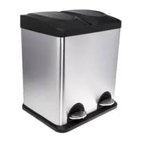 Lixeira de Inox Duo Coleta 30L – Biovis