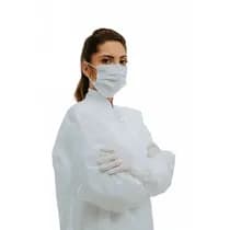 Avental TNT Manga Longa 40GR Branco - SP Protection