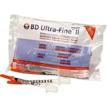 Seringa para Insulina Ultra Fine 0,5ml com Agulha 8x0,30mm 30G - BD