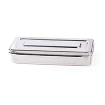 Estojo Inox Liso 18x8x3cm - Golgran