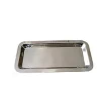 Bandeja para Esterilização Lisa Inox 22x9x1,5cm G289 - Golgran