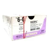 Fio de Sutura Absorvível Vicryl 6-0 - Ethicon