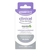 Fita Dental Encerado Menta - Powerdent