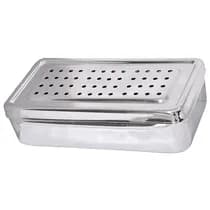 Estojo para Esterilização Inox Perfurado Autoclavável 20x10x5cm - Golgran GG