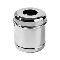 Porta Algodão Inox Servido 8x10cm - Golgran GG