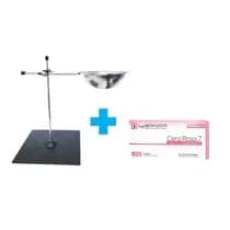 Kit Concha para Cera Inox Mais Cera 7 - Lysanda