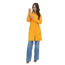 Jaleco Feminino Funcolors Laranja Neon - Funwork