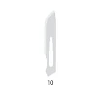 Lâmina de Bisturi Descartável Inox - Indusbello