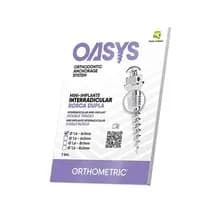 Mini-Implante Interradicular Oasys Rosca Dupla Diâmetro 1,6mm - Orthometric