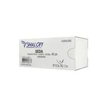Fio de Sutura Seda com Agulha - Shalon