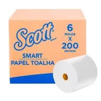 Papel Toalha Smart Folha Simples Rolo - Scott®