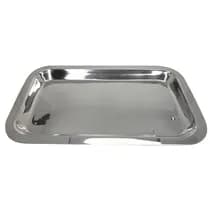 Bandeja para Esterilização Inox Lisa Autoclavável 22x12x1,5cm - Golgran GG