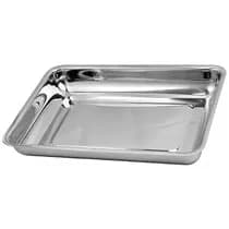 Bandeja para Esterilização Inox Lisa Autoclavável 30x20x4cm - Golgran GG