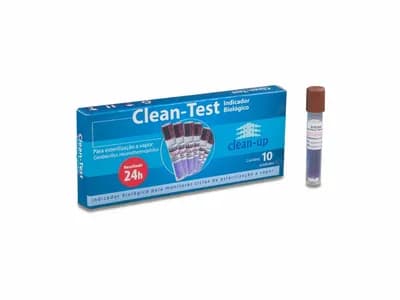 Clean Test - Indicador Biológico para Monitorar Ciclos de Esterilização a Vapor - Clean-Up