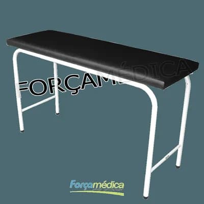 Divã Pediátrico Fixo Sem Cabeceira Esmaltado - Forçamédica