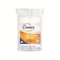 Compressa de Gaze Estrela 13 Fios 7,5x7,5cm - Cremer