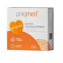 Porta Comprimidos Coração - Uniqmed